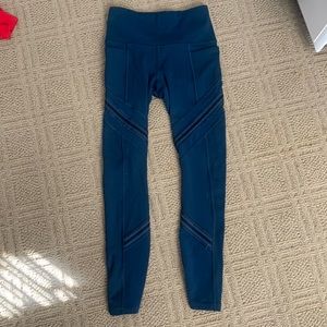 Athleta dark blue leggings